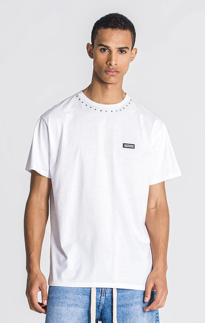 Gk White Palms Oversized Tee-Clothing - Men-Gianni Kavanagh-XS-Urbanheer