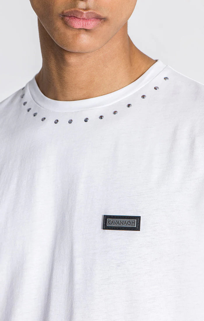 Gk White Palms Oversized Tee-Clothing - Men-Gianni Kavanagh-XS-Urbanheer
