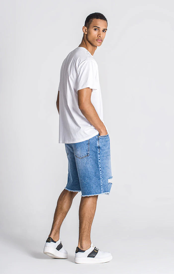 Gk White Palms Oversized Tee-Clothing - Men-Gianni Kavanagh-XS-Urbanheer