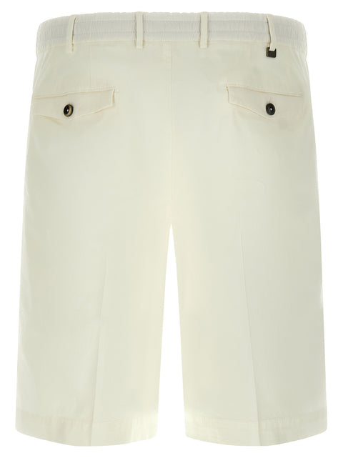 Pt Torino Stretch Cotton Bermuda Shorts