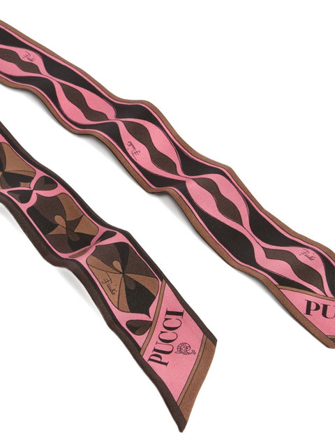 Pucci Printed silk foulard