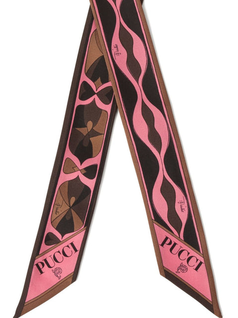 Pucci Printed silk foulard