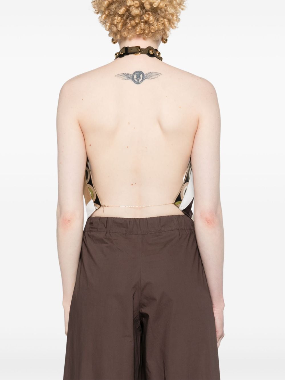 Pucci Top Green-women > clothing > topwear-Pucci-XS-Green-Urbanheer