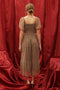Puff Sleeve Corset Tiered Organza Midi Dress MOCHA-Dress-Blu Pepper-S-MOCHA-Urbanheer