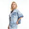 Puffy Short Sleeve Denim Jacket-Jacket-BAYEAS-S-MEDIUM-Urbanheer