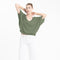 Pull col V cachemire kaki militaire femme - RIA 25-col v femme-Studio Cashmere8-S-M-SC8-01120-kaki militaire-Urbanheer