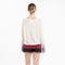 Pull col V oversize ultrafin cachemire et laine blanc/ lavande/ rouge femme - KELLY 10-col v femme-Studio Cashmere8-S-M-SC8-01049-blanc/lavande/rouge-Urbanheer