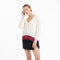 Pull col V oversize ultrafin cachemire et laine blanc/ lavande/ rouge femme - KELLY 10-col v femme-Studio Cashmere8-S-M-SC8-01049-blanc/lavande/rouge-Urbanheer
