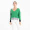 Pull col V oversize ultrafin cachemire et laine vert/ bleu marine/ gris femme - KELLY 10-col v femme-Studio Cashmere8-S-M-SC8-01051-vert/bleu marine/gris-Urbanheer
