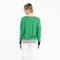 Pull col V oversize ultrafin cachemire et laine vert/ bleu marine/ gris femme - KELLY 10-col v femme-Studio Cashmere8-S-M-SC8-01051-vert/bleu marine/gris-Urbanheer