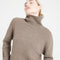 Pull col cheminé cachemire 10 fils taupe femme - MIA 9-col cheminé femme-Studio Cashmere8-XL-SC8-00372-taupe-Urbanheer