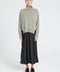 Pull col montant cachemire kaki taupe chiné femme - ZAYA 13-col montant femme-Studio Cashmere8-S-M-SC8-00509-kaki taupe chiné-Urbanheer