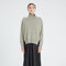 Pull col montant cachemire kaki taupe chiné femme - ZAYA 13-col montant femme-Studio Cashmere8-S-M-SC8-00509-kaki taupe chiné-Urbanheer