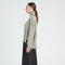 Pull col montant cachemire kaki taupe chiné femme - ZAYA 13-col montant femme-Studio Cashmere8-S-M-SC8-00509-kaki taupe chiné-Urbanheer