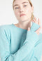 Pull col rond cachemire turquoise femme - MIA 17-col rond femme-Studio Cashmere8-M-SC8-01147-turquoise-Urbanheer