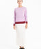 Pull col rond oversize ultrafin cachemire et laine lavande/ rouge femme - KELLY 3-col rond femme-Studio Cashmere8-S-M-SC8-01033-lavande/rouge-Urbanheer