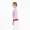 Pull col rond oversize ultrafin cachemire et laine lavande/ rouge femme - KELLY 3-col rond femme-Studio Cashmere8-S-M-SC8-01033-lavande/rouge-Urbanheer