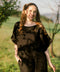 Pure Linen Black Top-Top-Moa-Bust 39“ inches (100 cm) Waist 18.8“ inches (122 cm) Length 20” inches (53 cm)-Black-Urbanheer