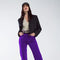 Purple Flair Jeans with Large Front Pockets-Jeans-Q2-XS-Purple-Urbanheer