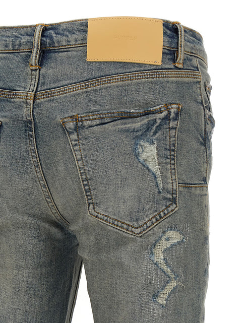 Purple P001 Light Blue Vintage Jeans