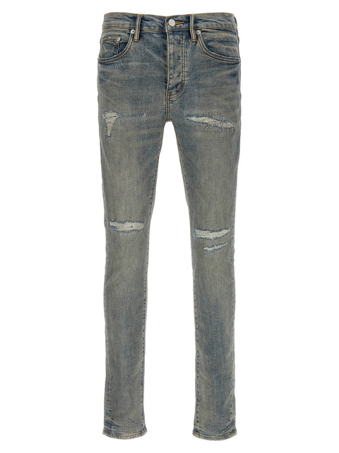 Purple P001 Light Blue Vintage Jeans