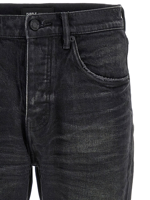 Purple P005 Double Dip Coated Jeans