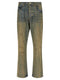 Purple P011 Dirty Oil Repair Jeans