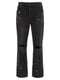 Purple P011 Knee Slit Paint Jeans