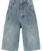 Purple P070 Vintage Dust Bowl Bermuda Shorts