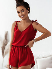 Pyjama Women Outfit 162262 Ivon-Women`s Pyjamas, Sleepwear Sets-IVON-red-34-Urbanheer