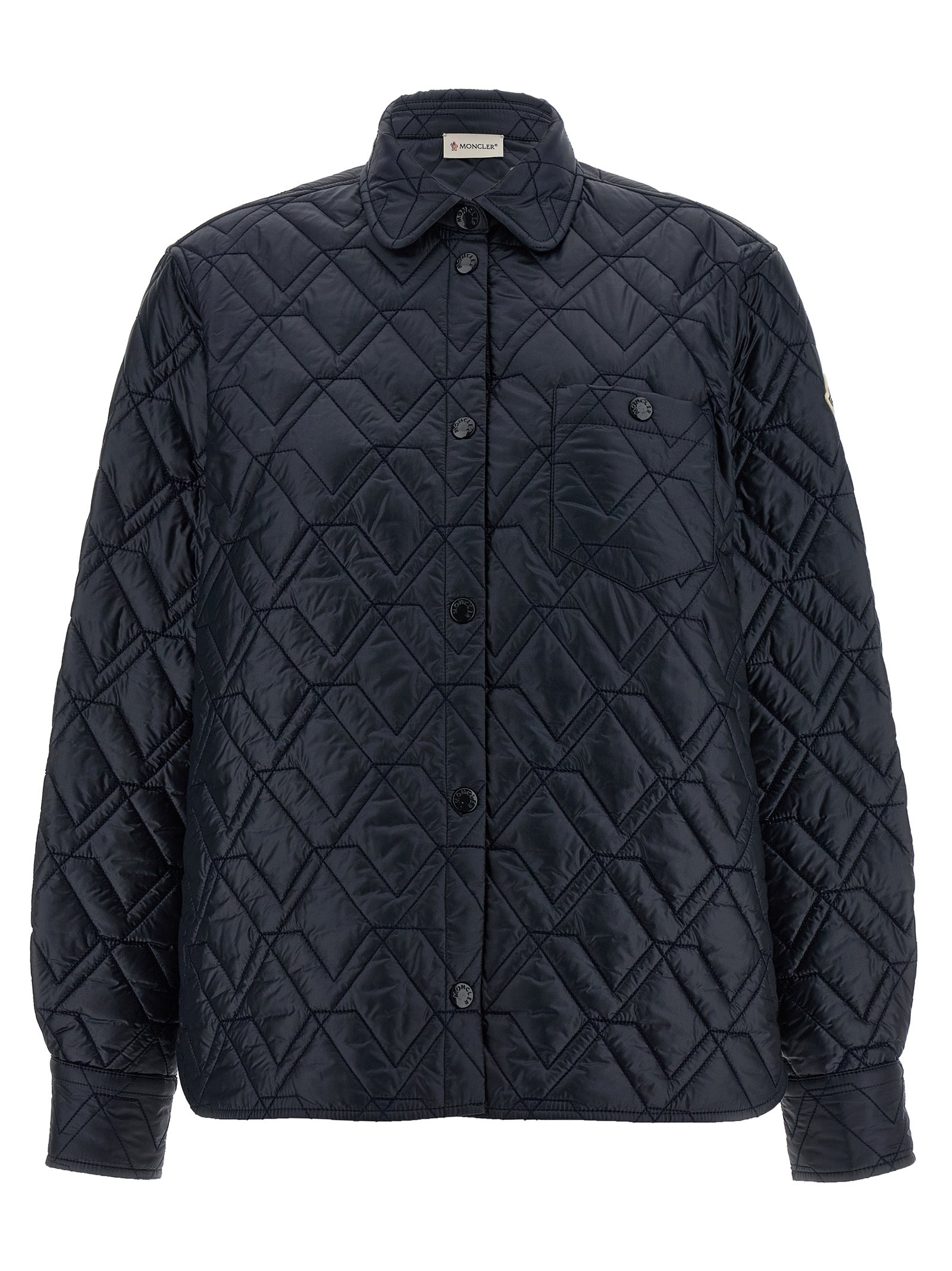 Quilted Goose Feather Overshirt