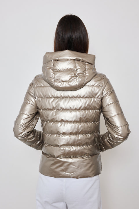 Quilted Hooded Jacket