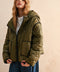 Quilted Jacket with Hood