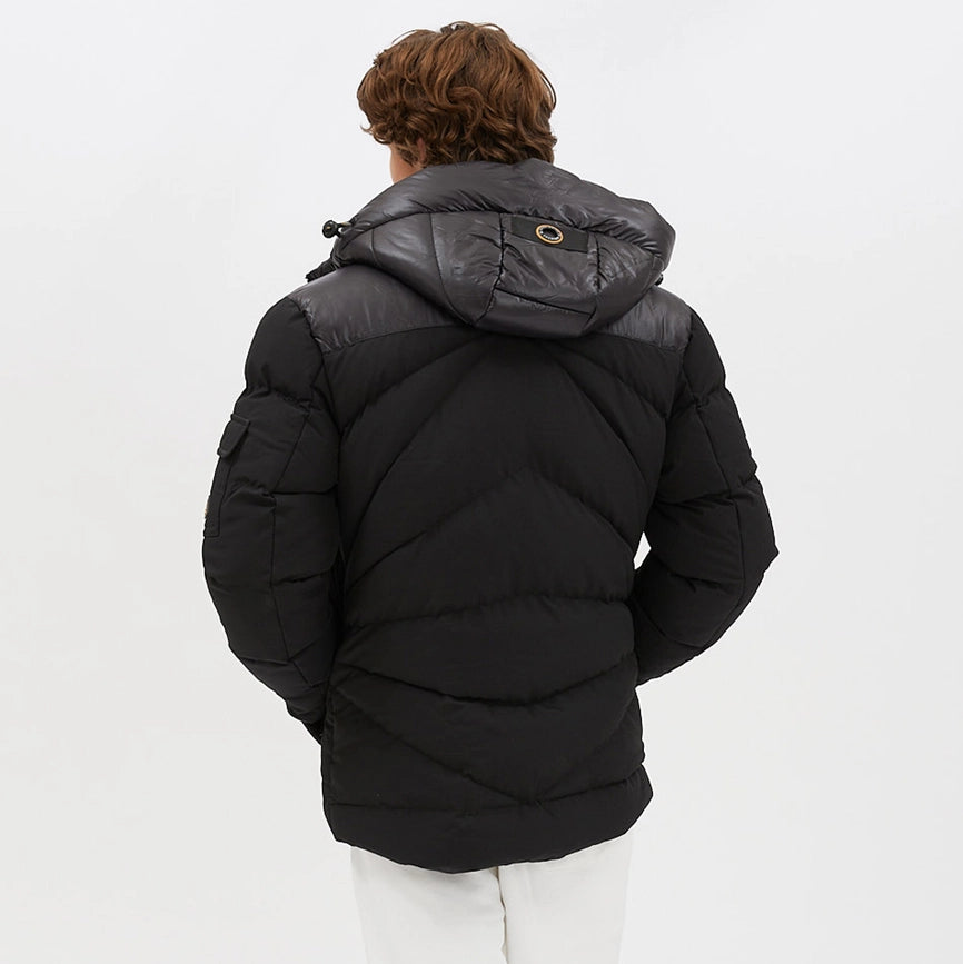 Quilted Puffer Jacket-Puffer Jacket-Point Zero-S-Black-Urbanheer