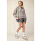 Quilted Quarter Zip Hoodie Jacket Stone Taupe-Jacket-Rae Mode-S-Urbanheer