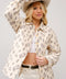 Quilted Western Horse Print Jacket-Jacket-Blue B-S-CREAM-Urbanheer
