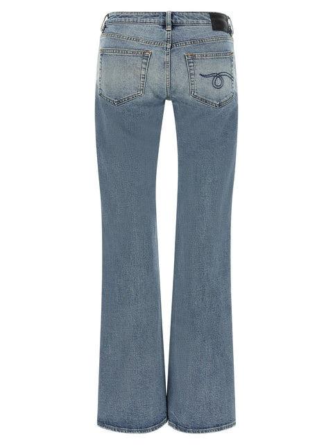 R13 Boy Flare Jeans