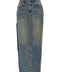 R13 Devon Side Slit Skirt
