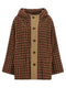 R13 Houndstooth Check Jacket
