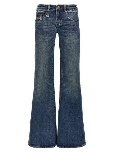 R13 Overflow Boy Flare Jeans