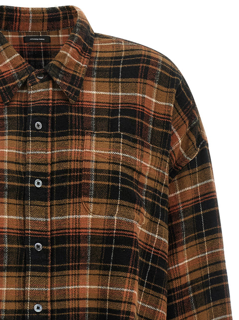 R13 Raw Cut Cropped Shirt