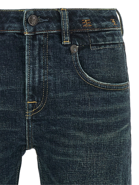 R13 Turn Up Jeans