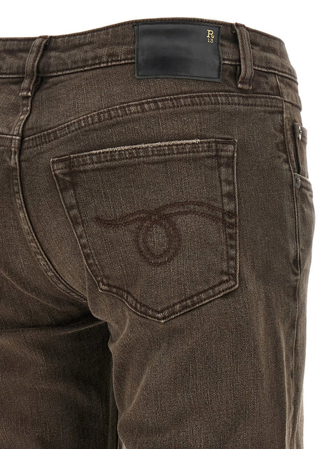 R13 Boy Flare Denim Jeans
