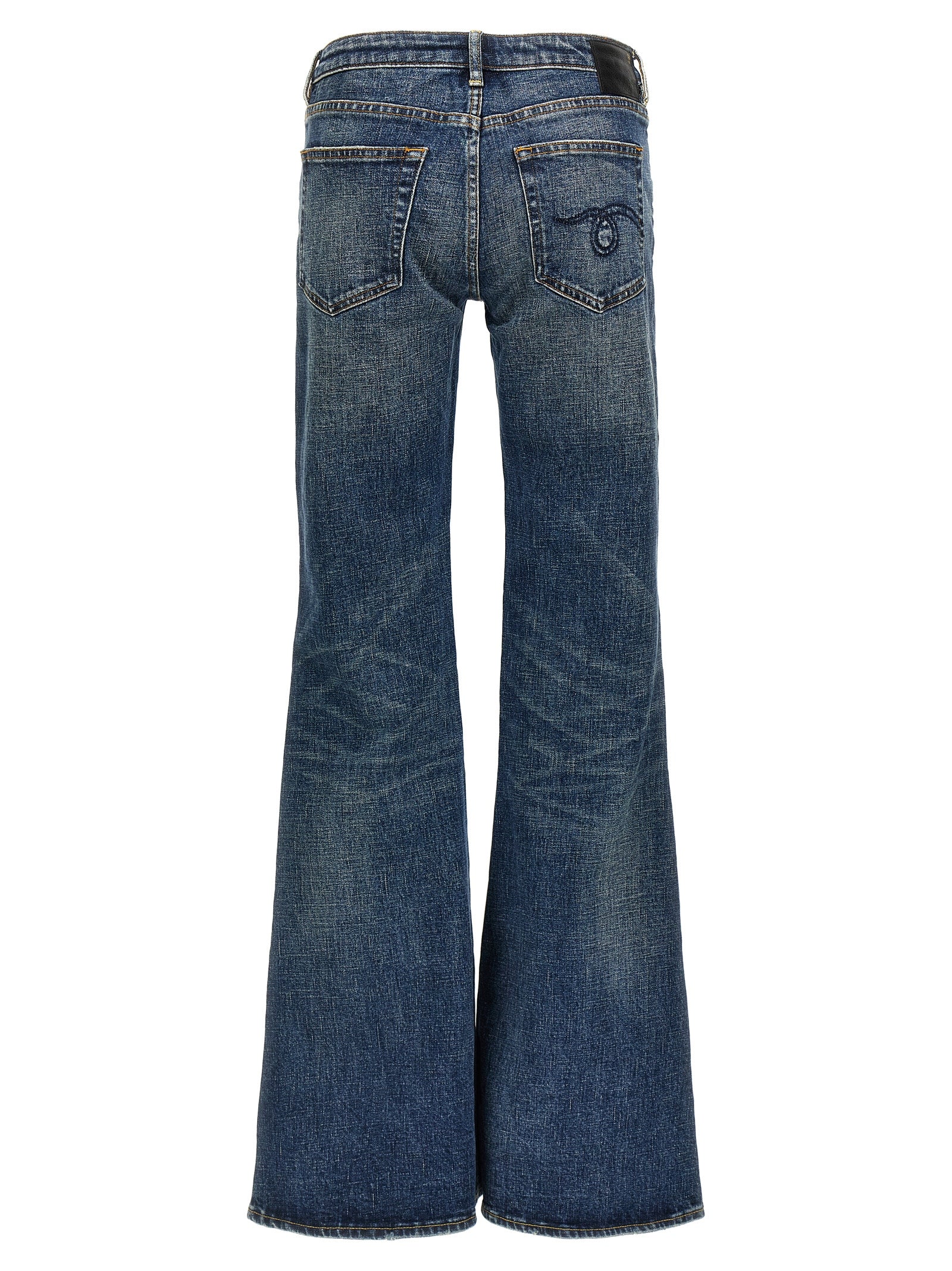 R13 Overflow Boy Flare Jeans