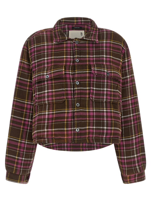 R13 Padded Crop Overshirt