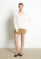 RIA 3 Pull col V profond oversize en cachemire blanc écru-col v femme-Studio Cashmere8-S-M-SC8-00746-blanc écru-Urbanheer
