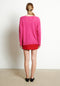 RIA 3 Pull col V profond oversize en cachemire rose indien-col v femme-Studio Cashmere8-S-M-SC8-00754-rose indien-Urbanheer