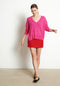 RIA 3 Pull col V profond oversize en cachemire rose indien-col v femme-Studio Cashmere8-S-M-SC8-00754-rose indien-Urbanheer