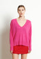 RIA 3 Pull col V profond oversize en cachemire rose indien-col v femme-Studio Cashmere8-S-M-SC8-00754-rose indien-Urbanheer