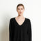 RIA 3 Pull col V profond oversize en noir-col v femme-Studio Cashmere8-S-M-SC8-00741-noir-Urbanheer
